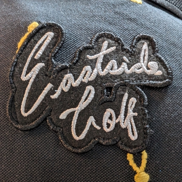 Eastside Golf Polo Shirt Men’s Black Cuban Link .Size XXL - Picture 9 of 9